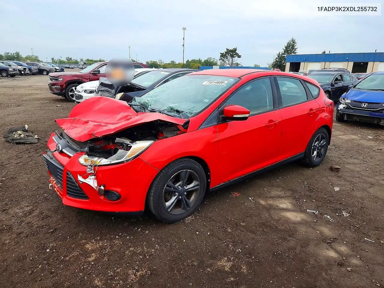 FORD FOCUS 2013, VIN 1FADP3K2XDL255732