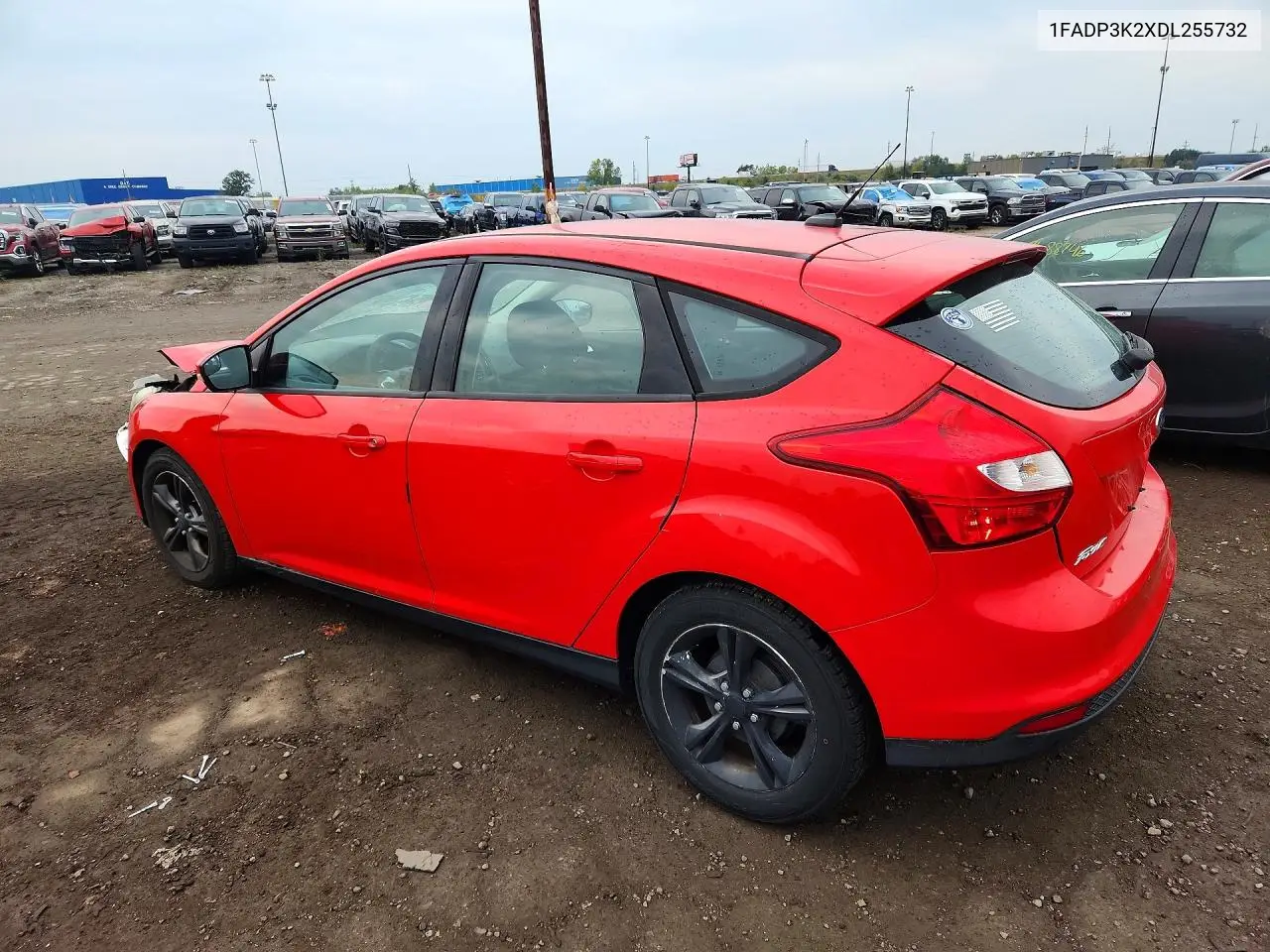2013 FORD FOCUS VIN 1FADP3K2XDL255732 — фото 2