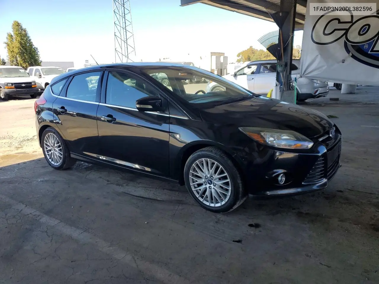 2013 FORD FOCUS VIN 1FADP3N20DL382596 — фото 4