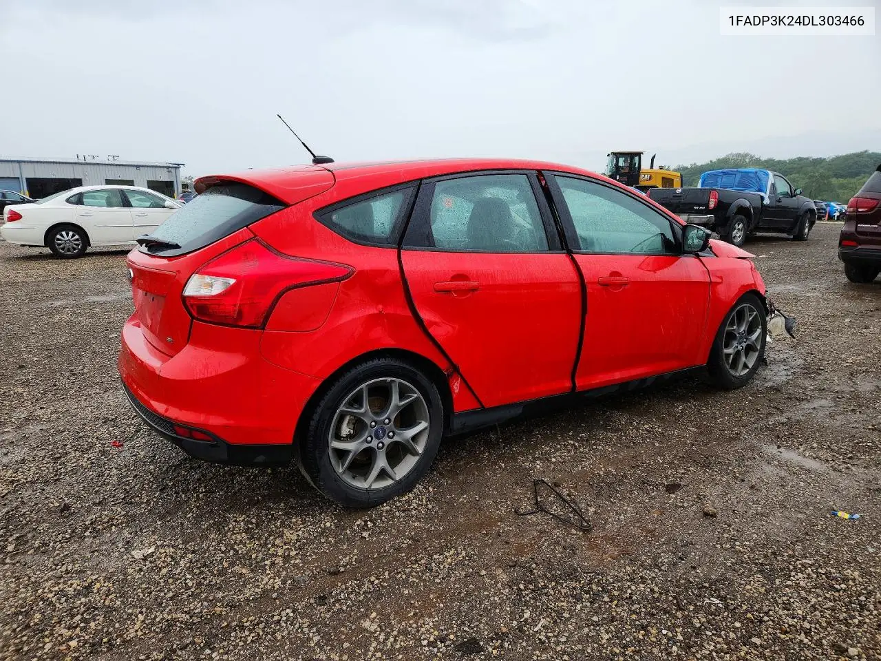 2013 FORD FOCUS VIN 1FADP3K24DL303466 — фото 3