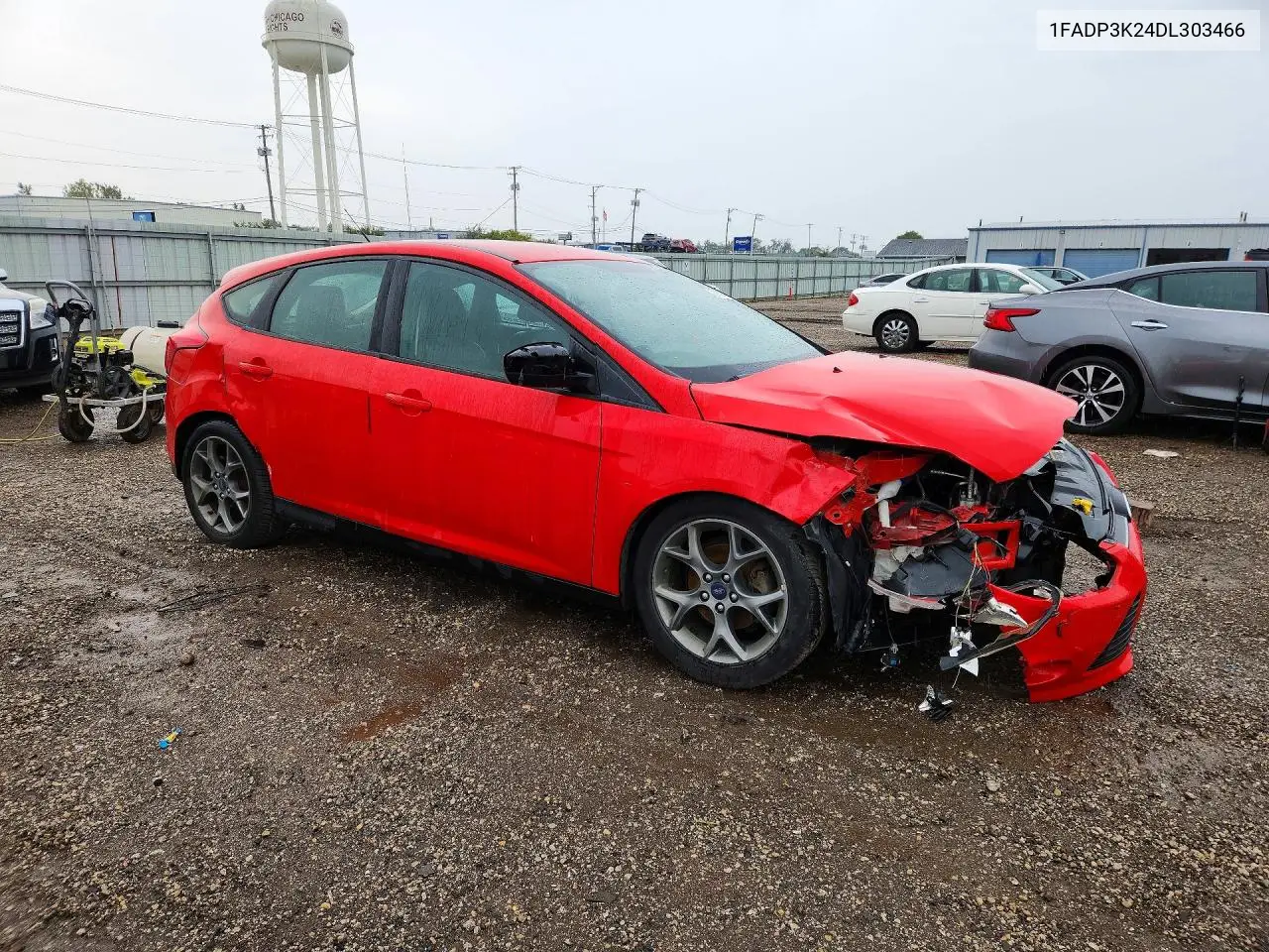 2013 FORD FOCUS VIN 1FADP3K24DL303466 — фото 4