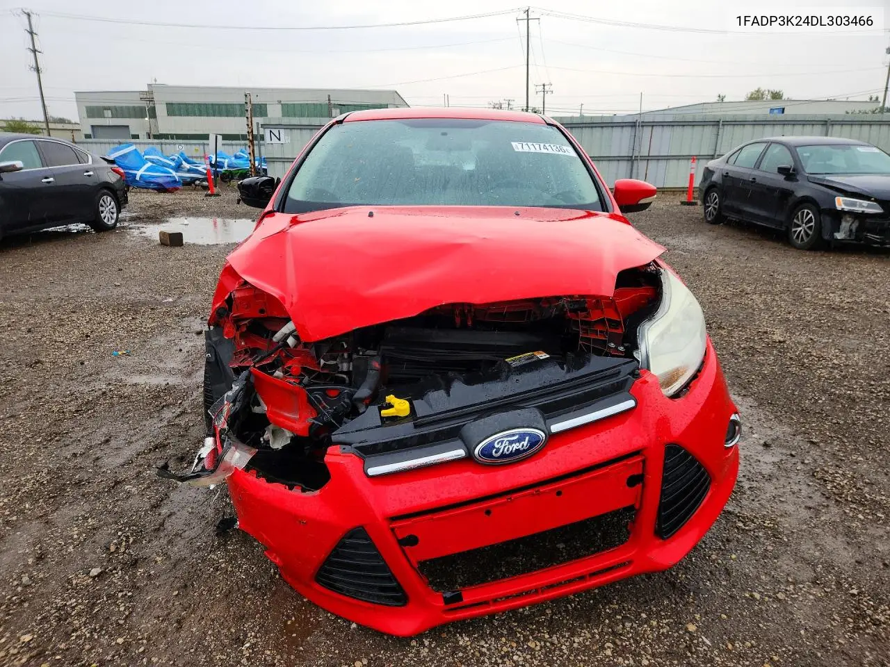 2013 FORD FOCUS VIN 1FADP3K24DL303466 — фото 5