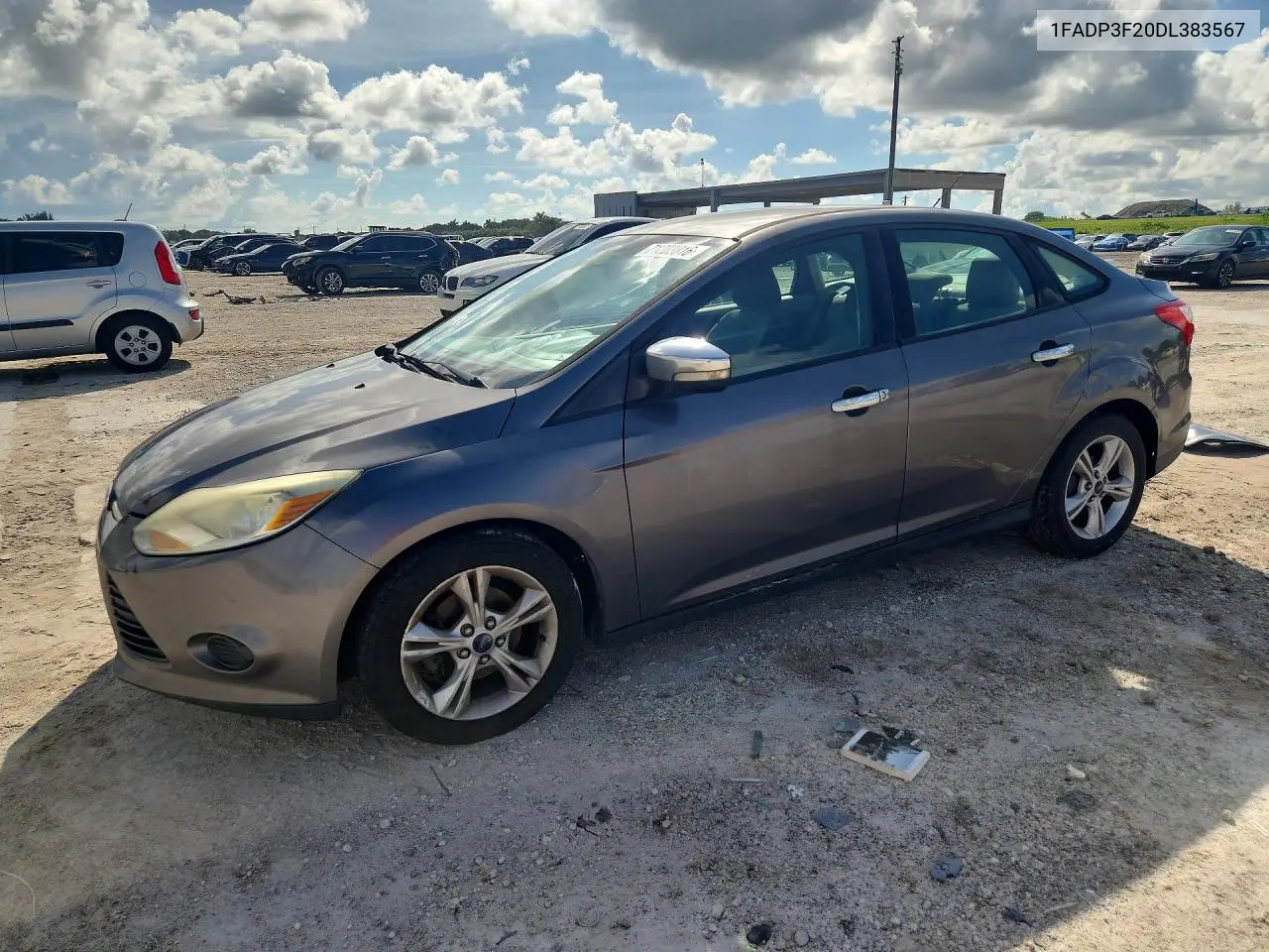 FORD FOCUS 2013, VIN 1FADP3F20DL383567