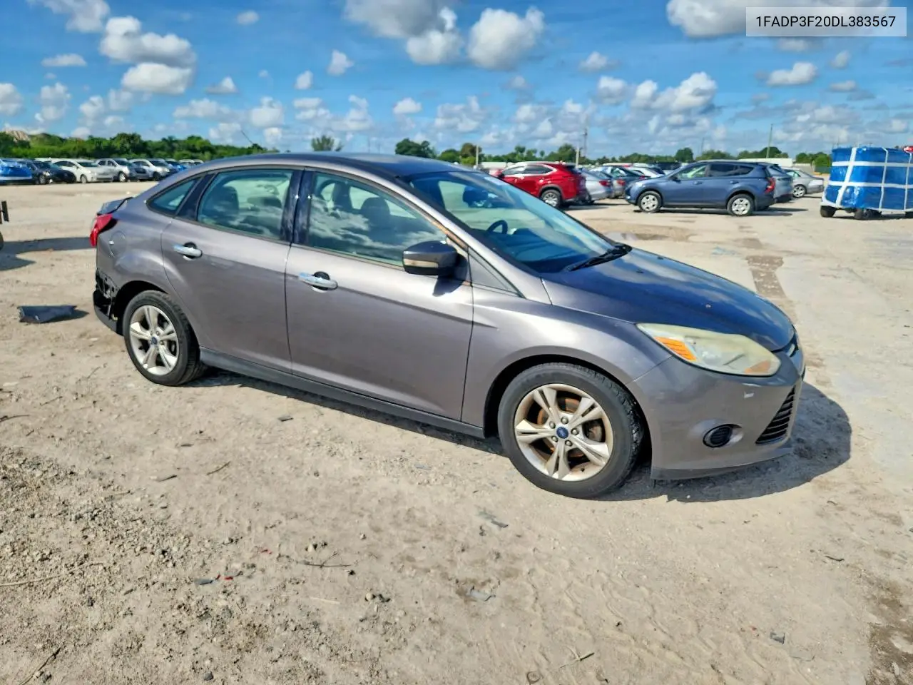 2013 FORD FOCUS VIN 1FADP3F20DL383567 — фото 4