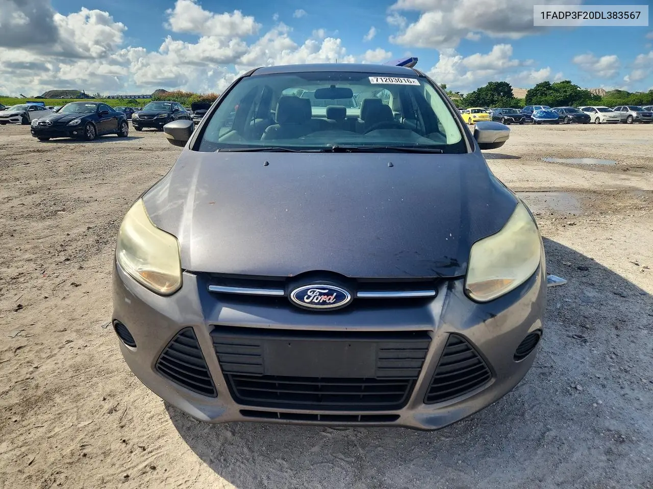 2013 FORD FOCUS VIN 1FADP3F20DL383567 — фото 5