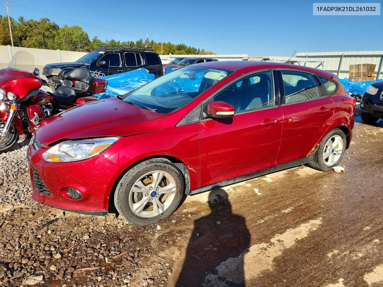 FORD FOCUS 2013, VIN 1FADP3K21DL261032