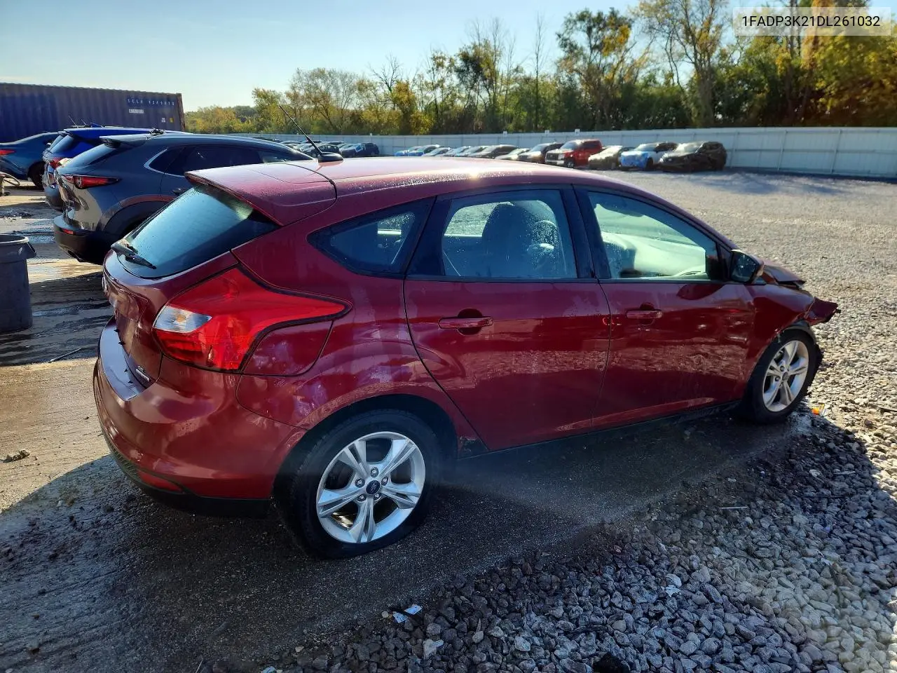 2013 FORD FOCUS VIN 1FADP3K21DL261032 — фото 3