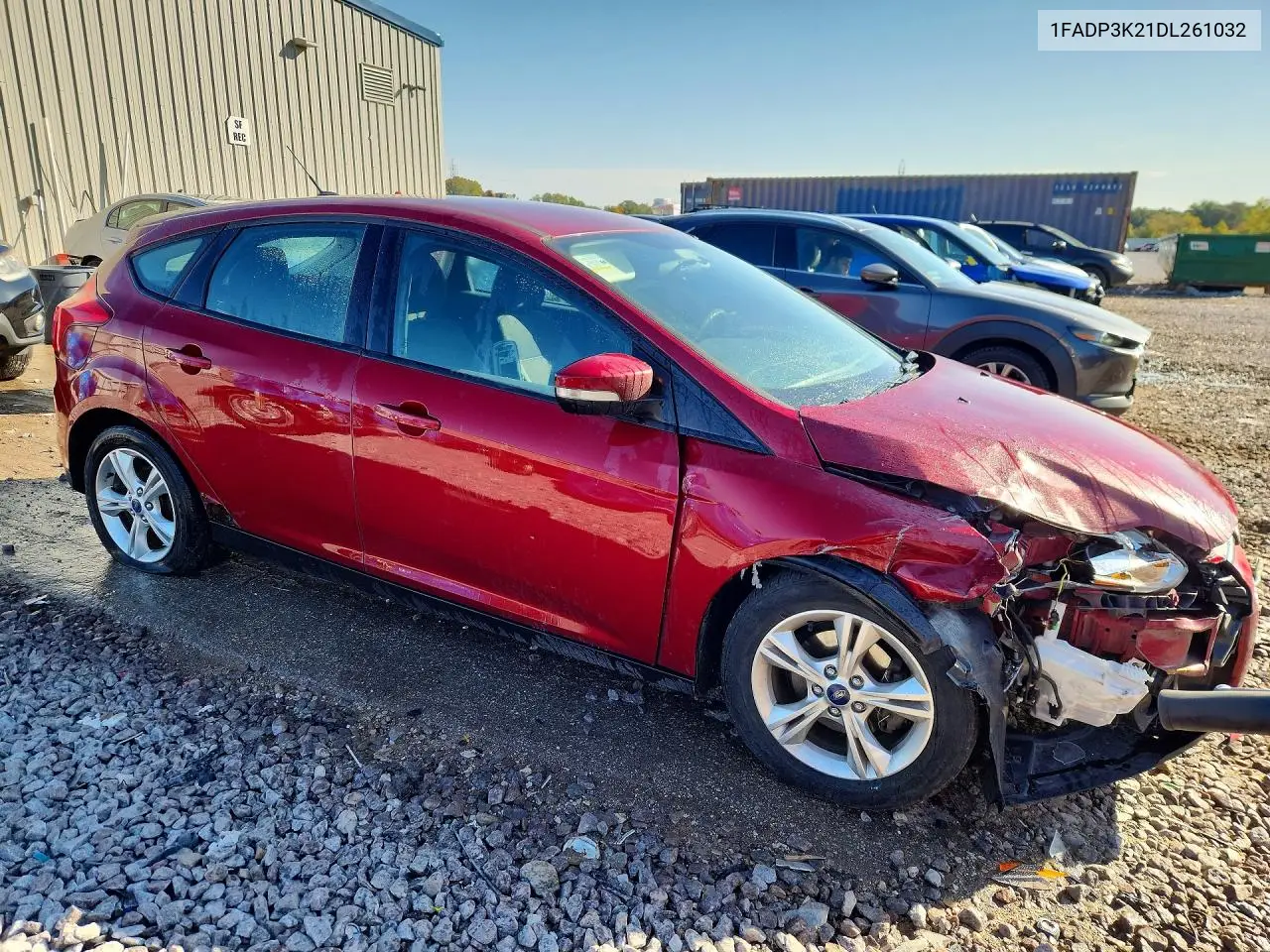 2013 FORD FOCUS VIN 1FADP3K21DL261032 — фото 4
