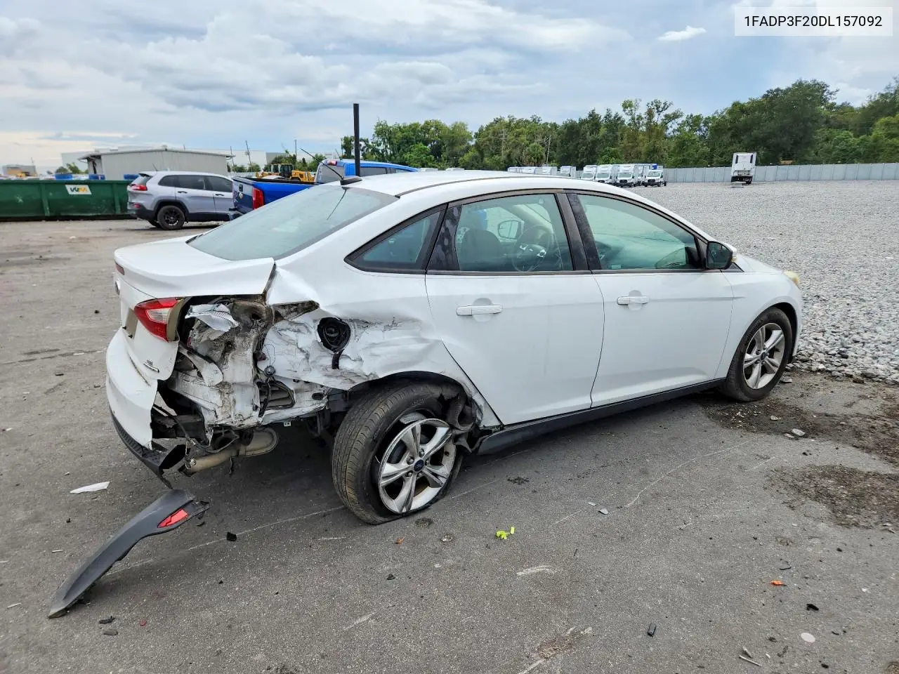 2013 FORD FOCUS VIN 1FADP3F20DL157092 — фото 3