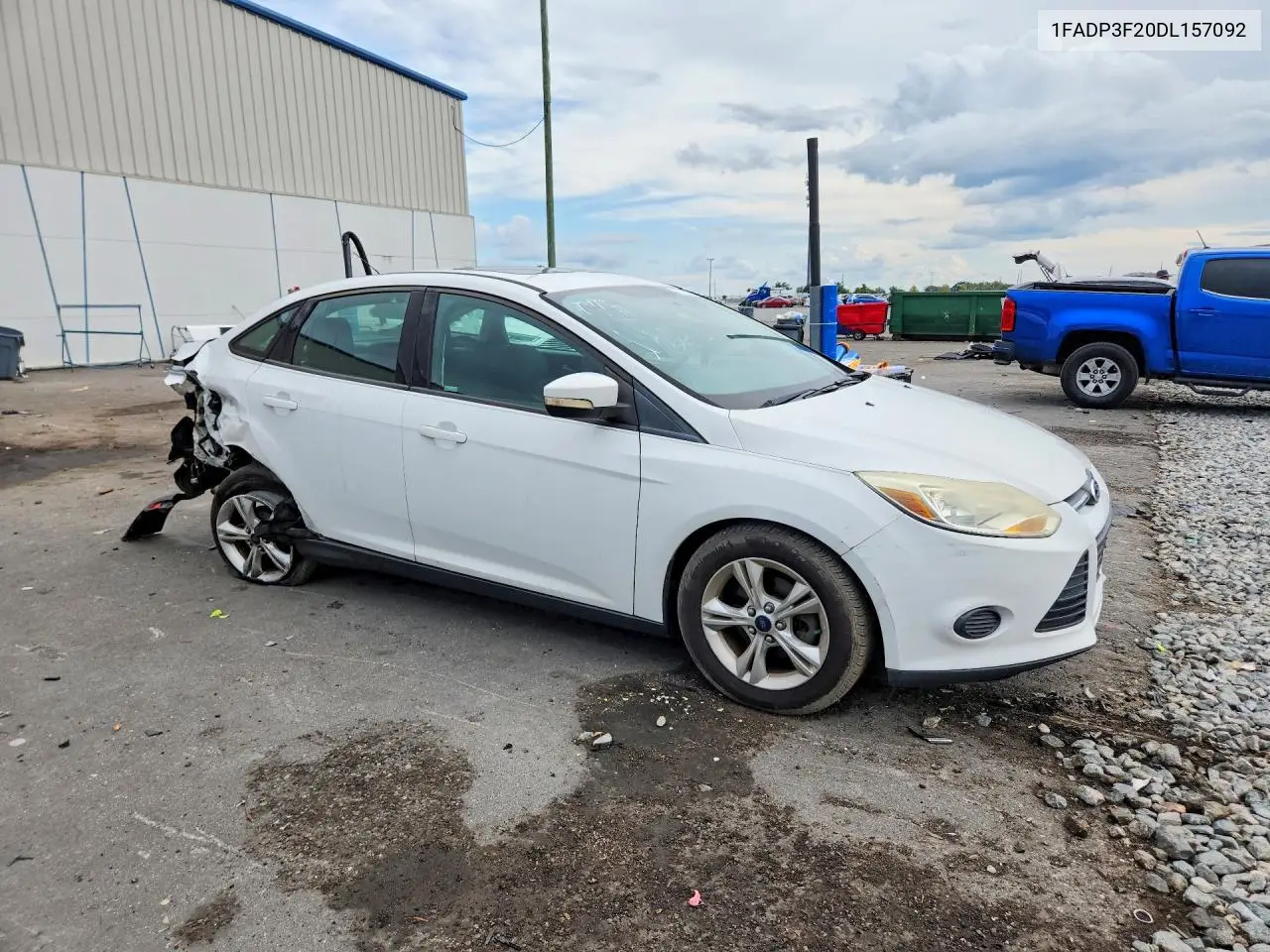 2013 FORD FOCUS VIN 1FADP3F20DL157092 — фото 4