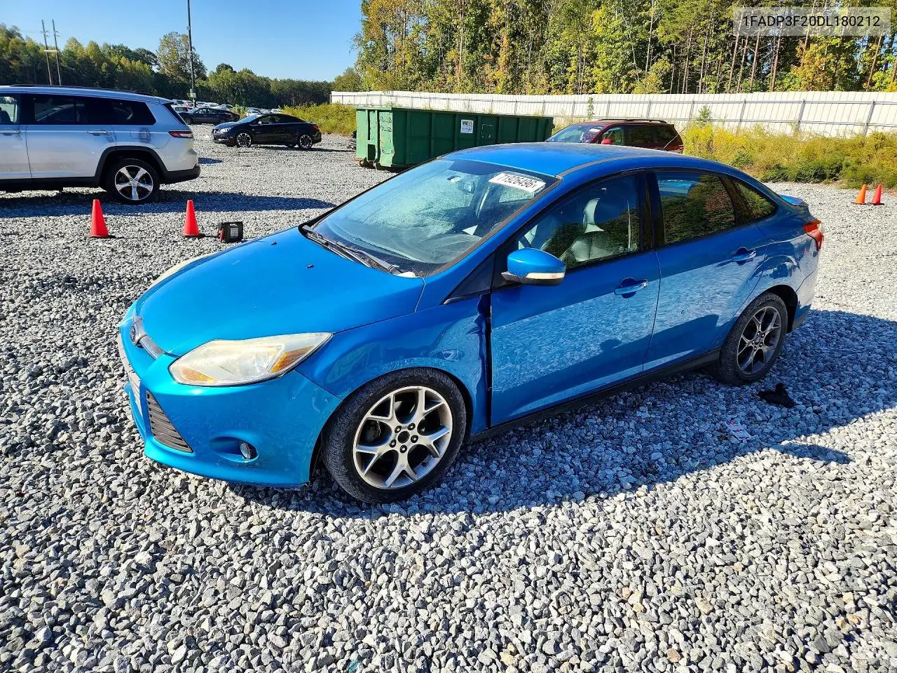 FORD FOCUS 2013, VIN 1FADP3F20DL180212
