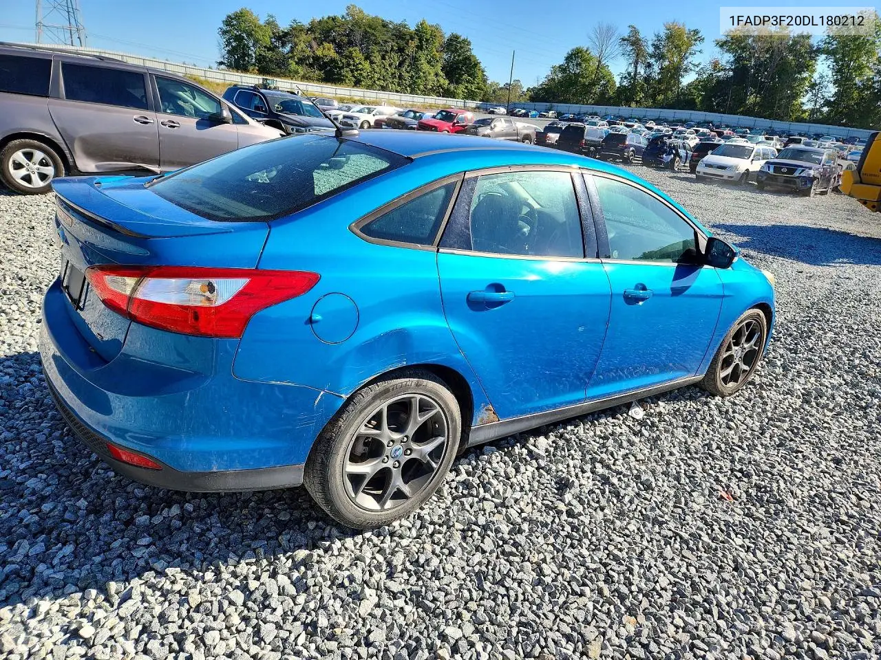 2013 FORD FOCUS VIN 1FADP3F20DL180212 — фото 3