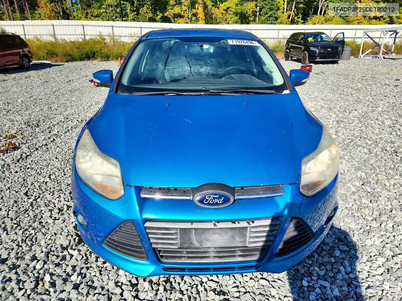 2013 FORD FOCUS VIN 1FADP3F20DL180212 — фото 5