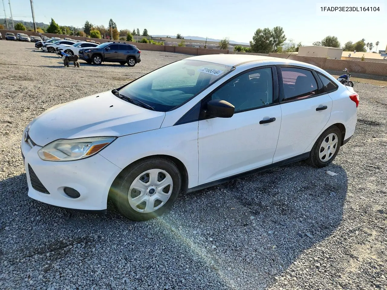 FORD FOCUS 2013, VIN 1FADP3E23DL164104