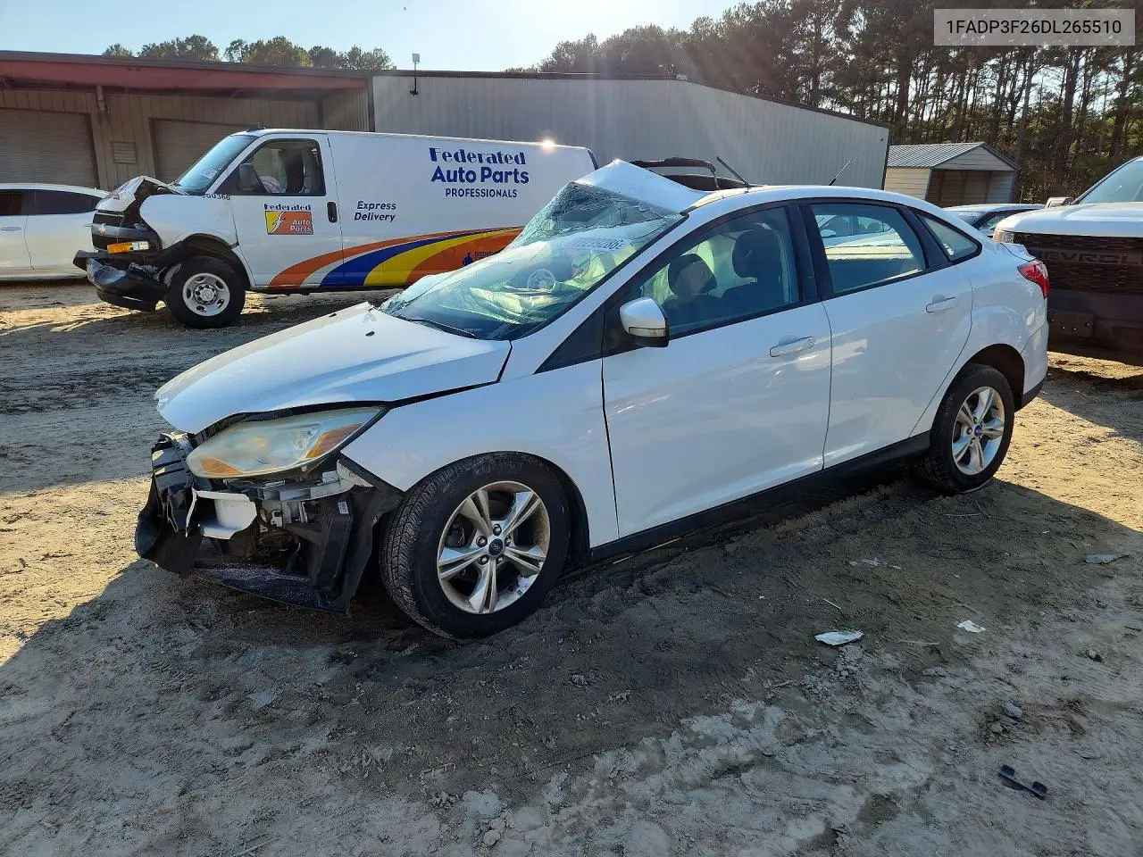 FORD FOCUS 2013, VIN 1FADP3F26DL265510