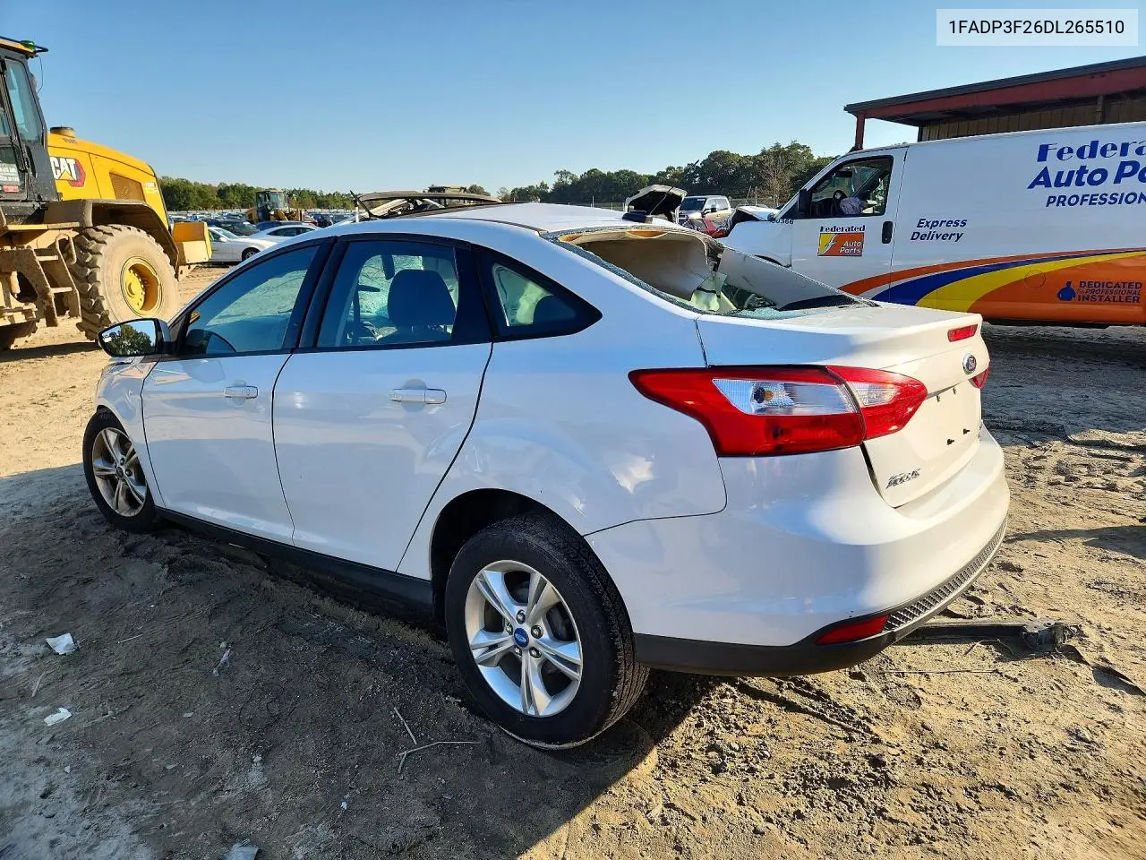 2013 FORD FOCUS VIN 1FADP3F26DL265510 — фото 2