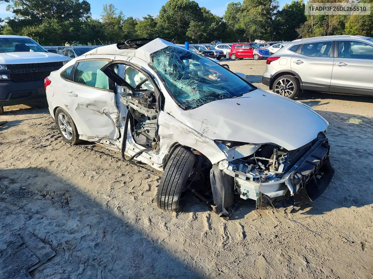 2013 FORD FOCUS VIN 1FADP3F26DL265510 — фото 4