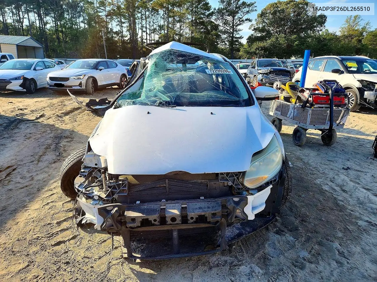 2013 FORD FOCUS VIN 1FADP3F26DL265510 — фото 5