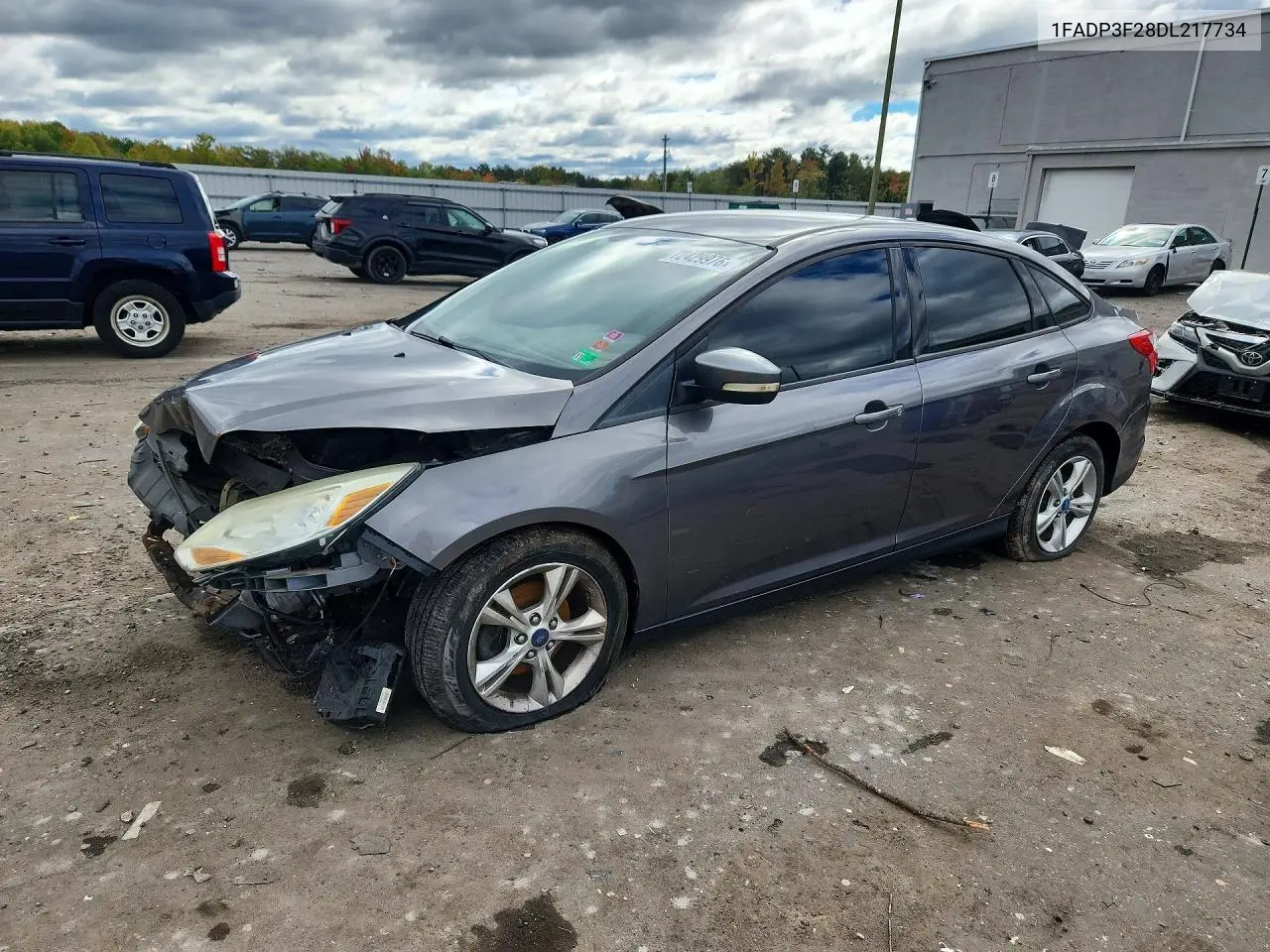 FORD FOCUS 2013, VIN 1FADP3F28DL217734