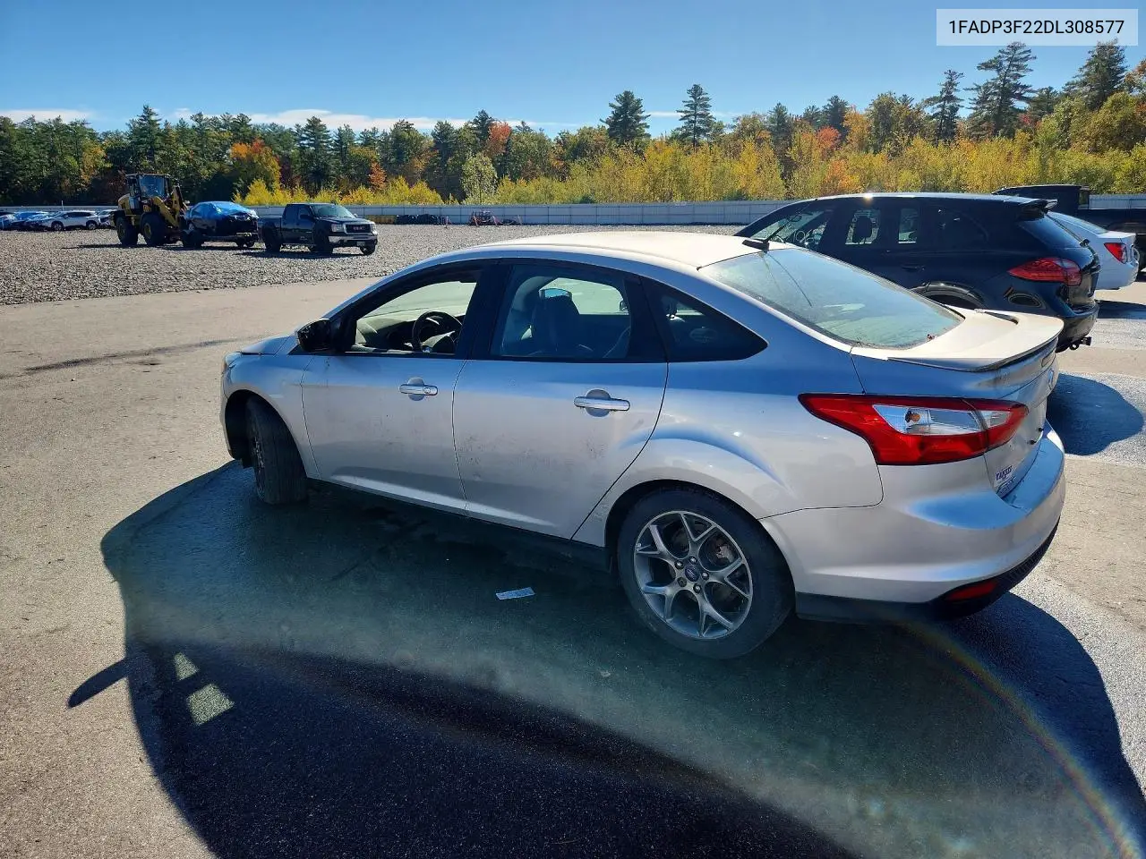 2013 FORD FOCUS VIN 1FADP3F22DL308577 — фото 2