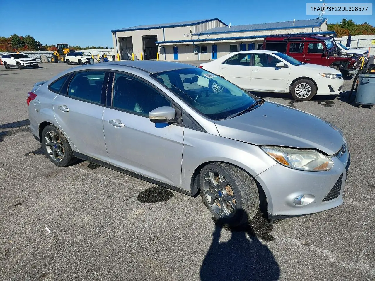2013 FORD FOCUS VIN 1FADP3F22DL308577 — фото 4
