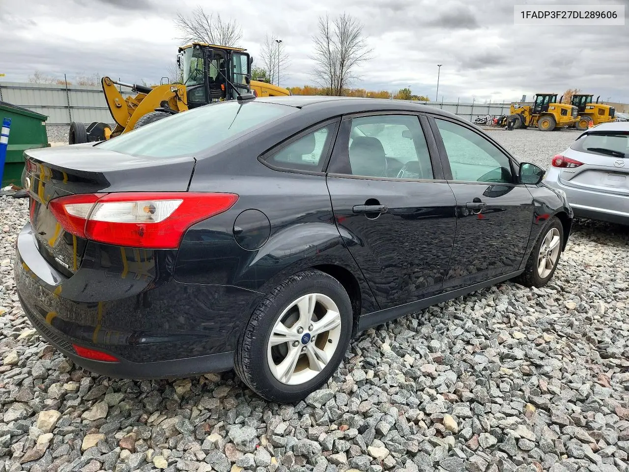 2013 FORD FOCUS VIN 1FADP3F27DL289606 — фото 3