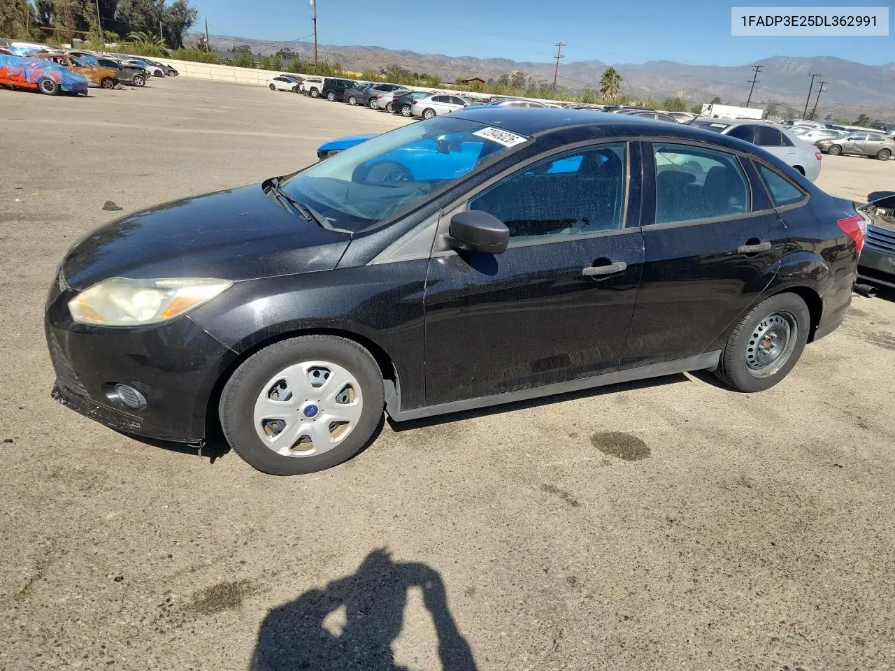 FORD FOCUS 2013, VIN 1FADP3E25DL362991