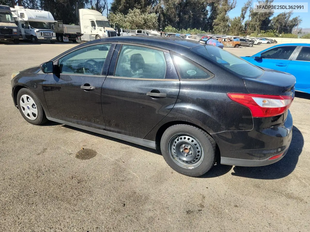 2013 FORD FOCUS VIN 1FADP3E25DL362991 — фото 2