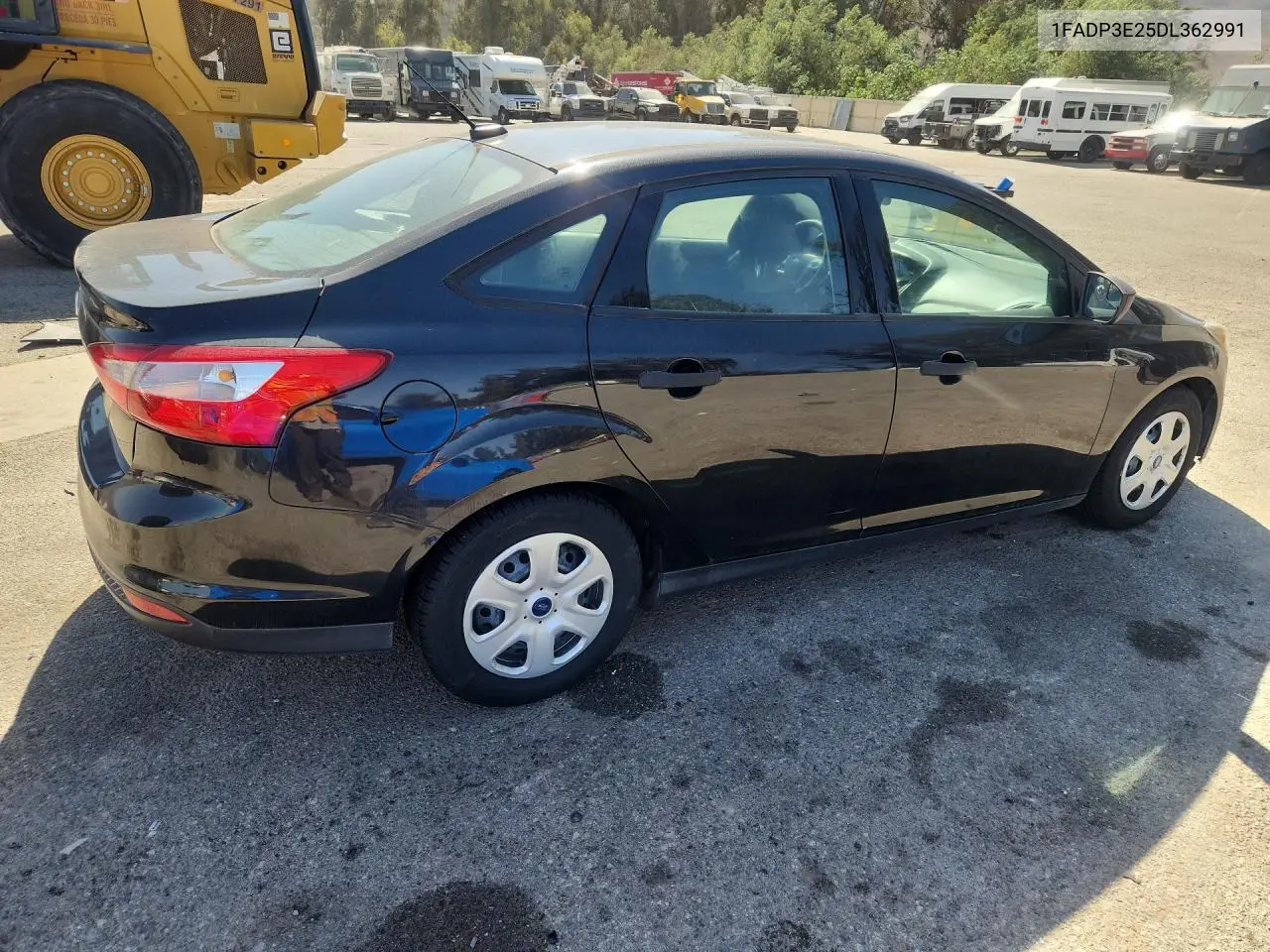 2013 FORD FOCUS VIN 1FADP3E25DL362991 — фото 3