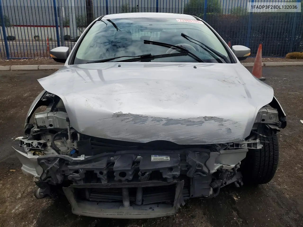 2013 FORD FOCUS VIN 1FADP3F28DL132036 — фото 5
