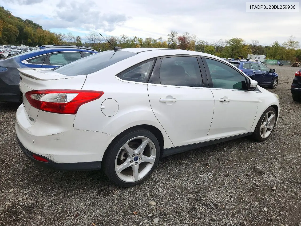 2013 FORD FOCUS VIN 1FADP3J20DL259936 — фото 3