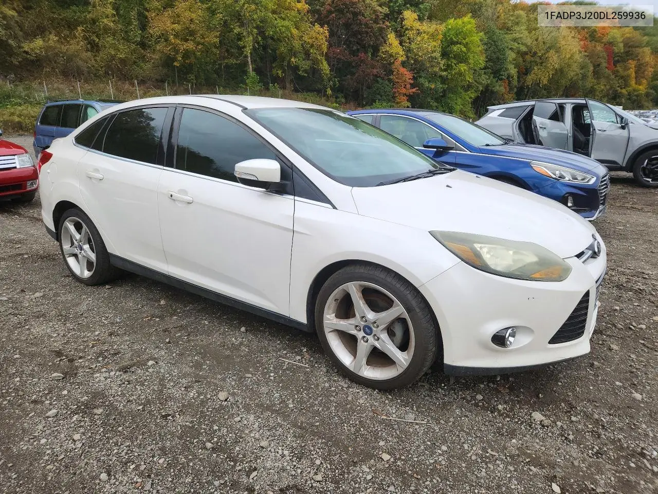 2013 FORD FOCUS VIN 1FADP3J20DL259936 — фото 4