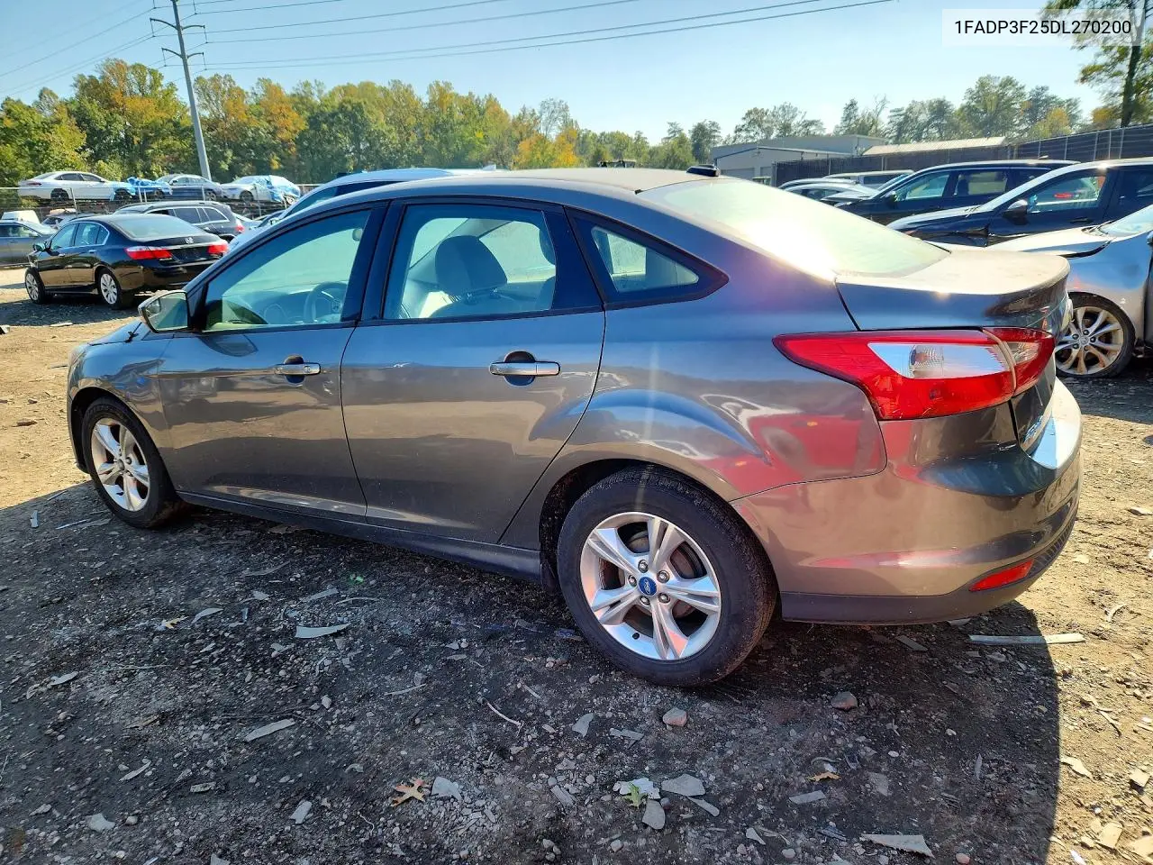 2013 FORD FOCUS VIN 1FADP3F25DL270200 — фото 2