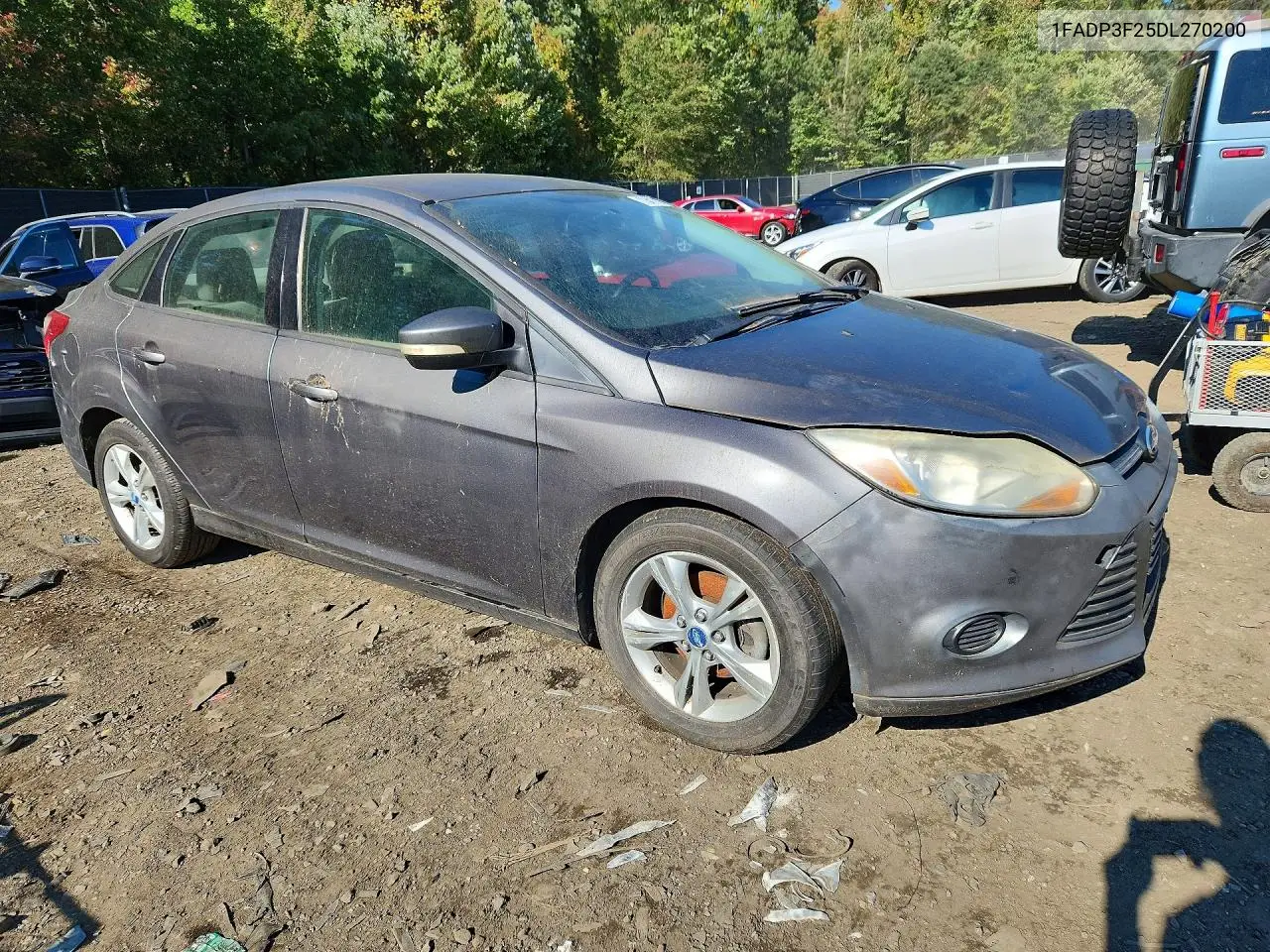2013 FORD FOCUS VIN 1FADP3F25DL270200 — фото 4