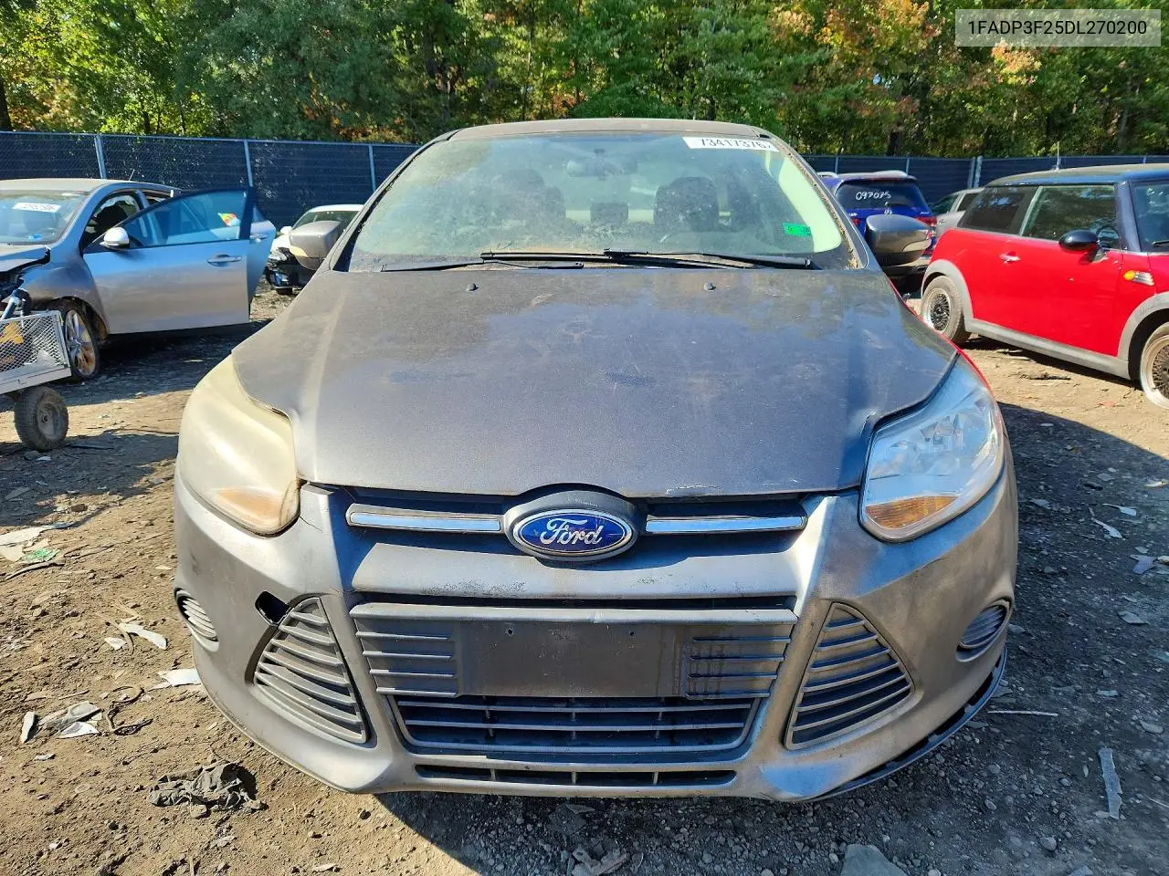 2013 FORD FOCUS VIN 1FADP3F25DL270200 — фото 5