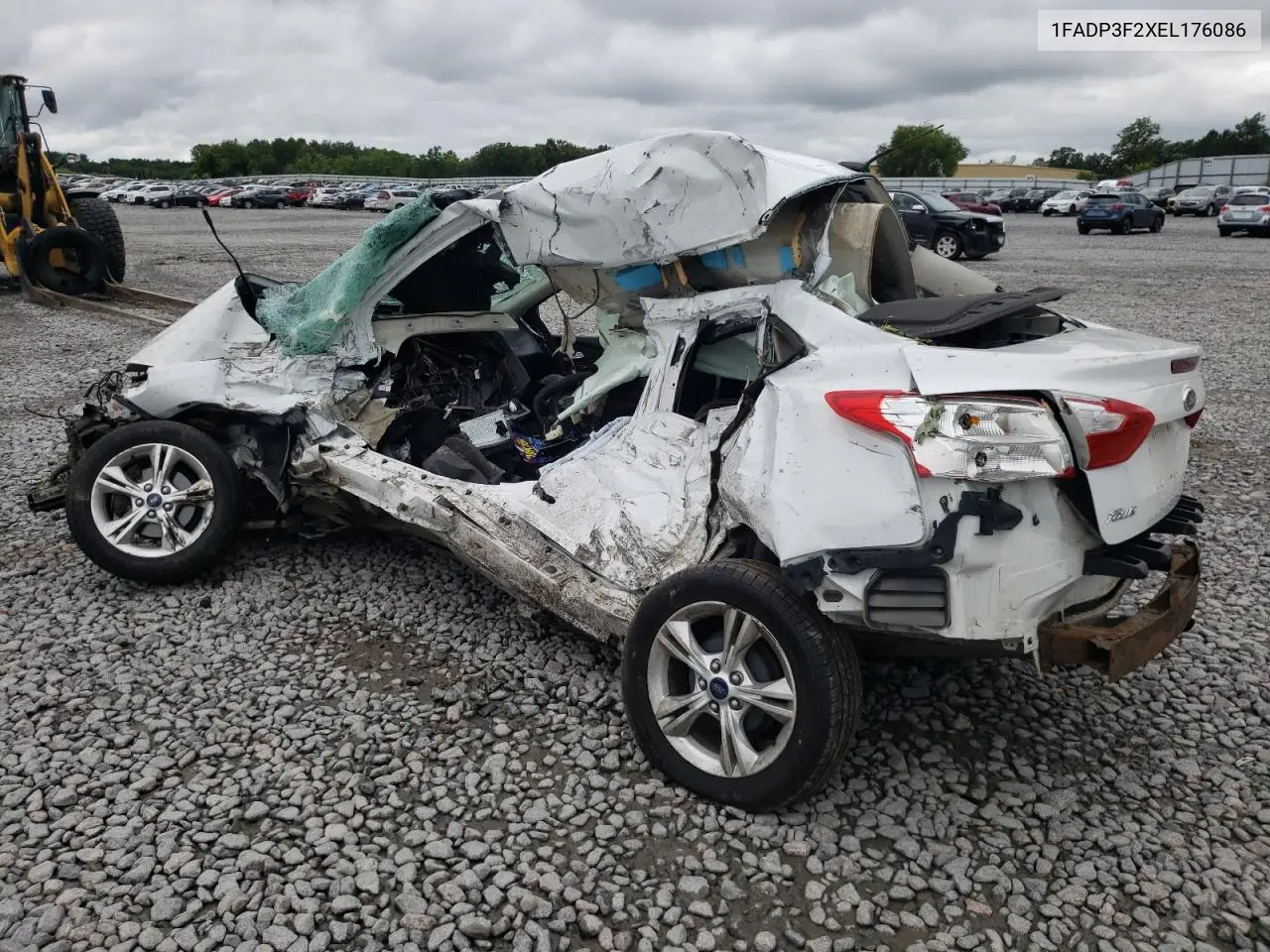 2014 FORD FOCUS VIN 1FADP3F2XEL176086 — фото 2