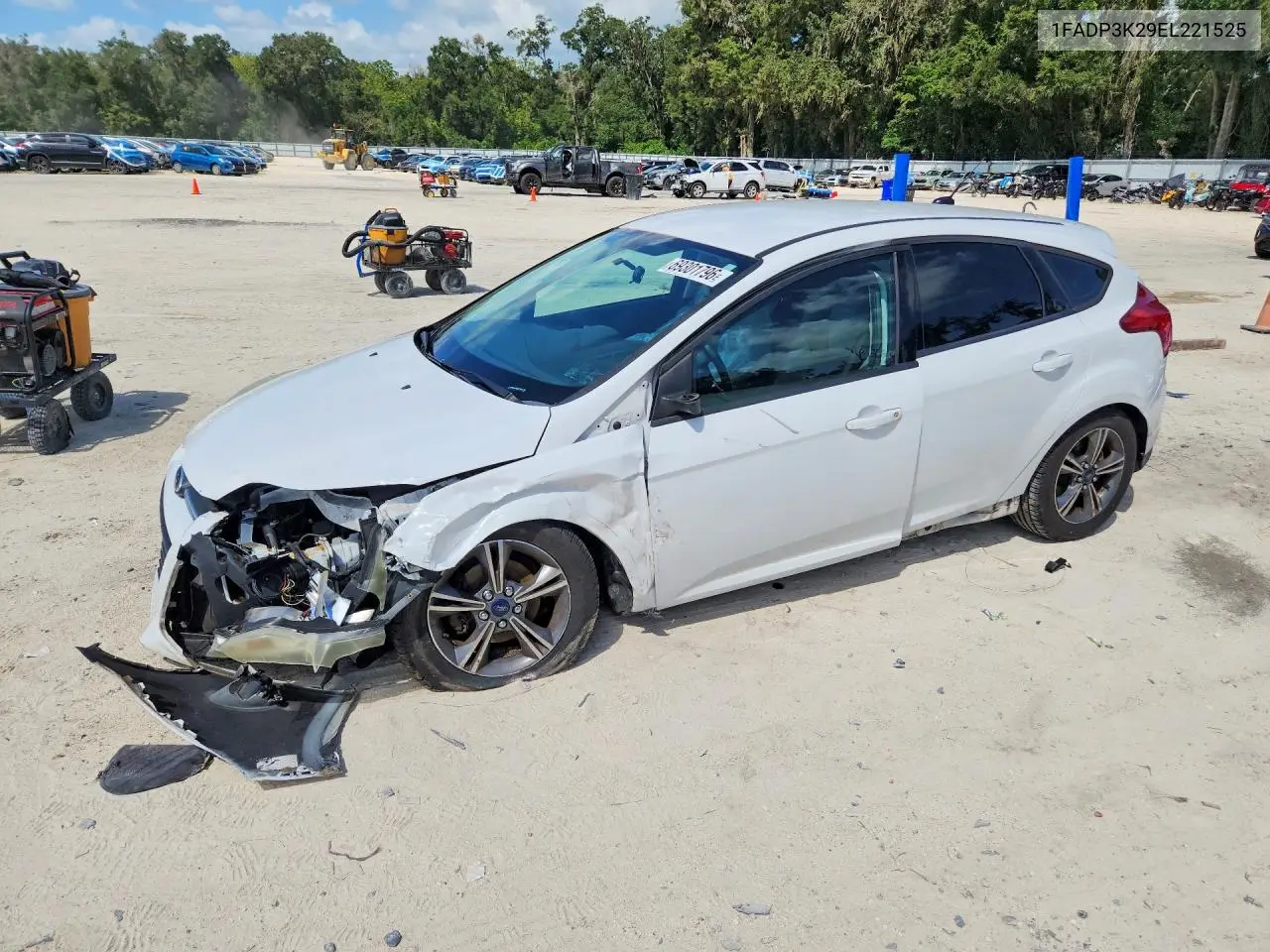 FORD FOCUS 2014, VIN 1FADP3K29EL221525