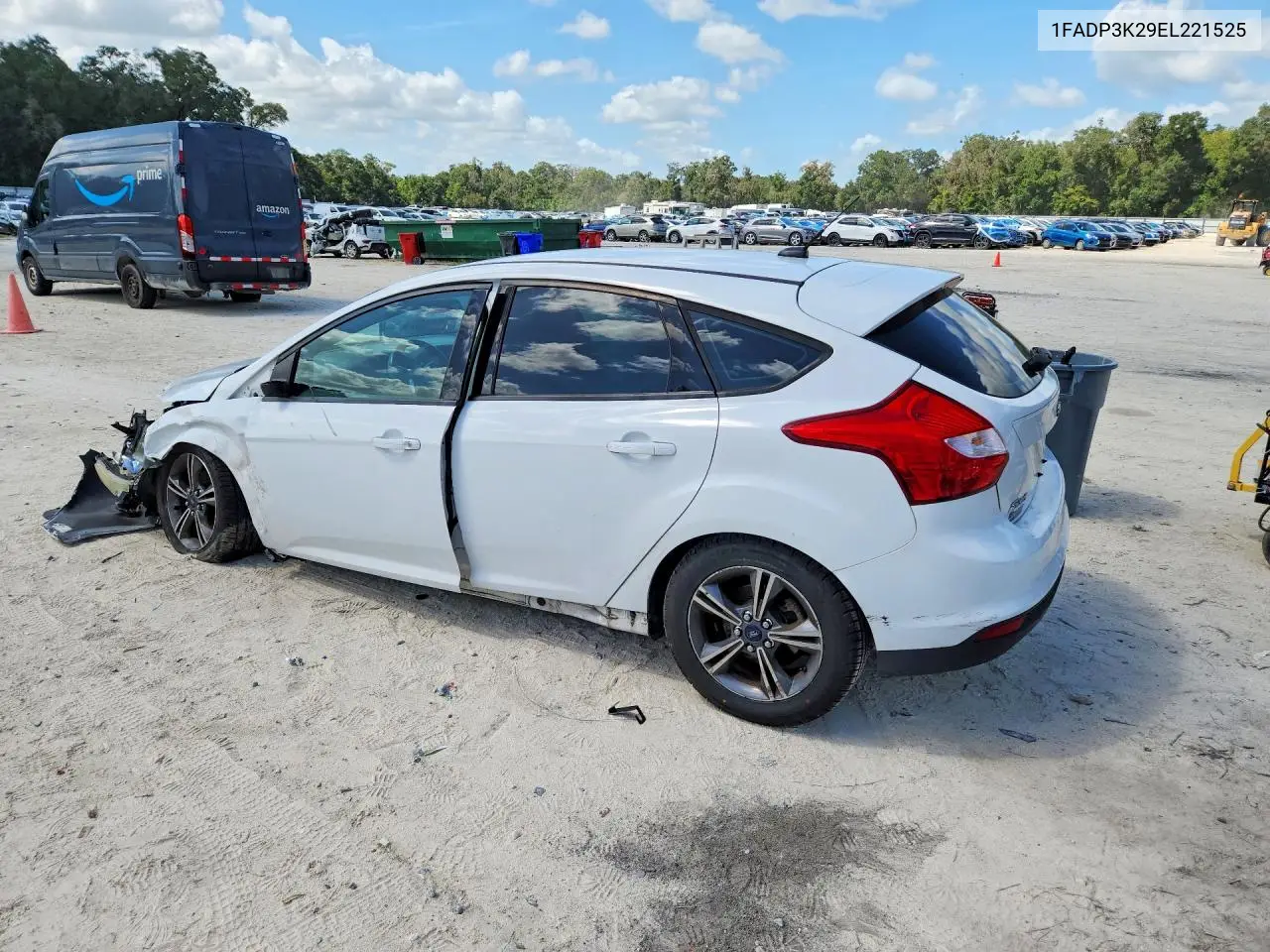 2014 FORD FOCUS VIN 1FADP3K29EL221525 — фото 2