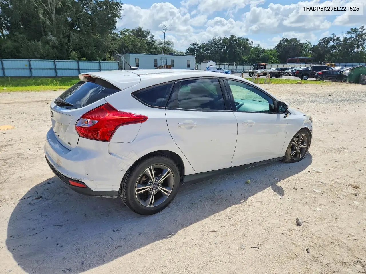2014 FORD FOCUS VIN 1FADP3K29EL221525 — фото 3