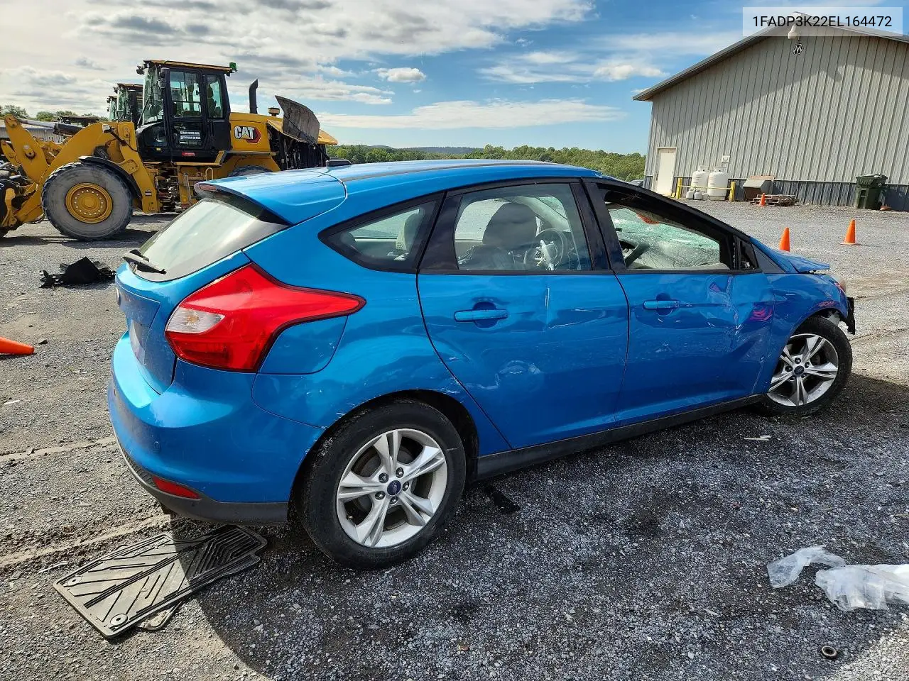 2014 FORD FOCUS VIN 1FADP3K22EL164472 — фото 3