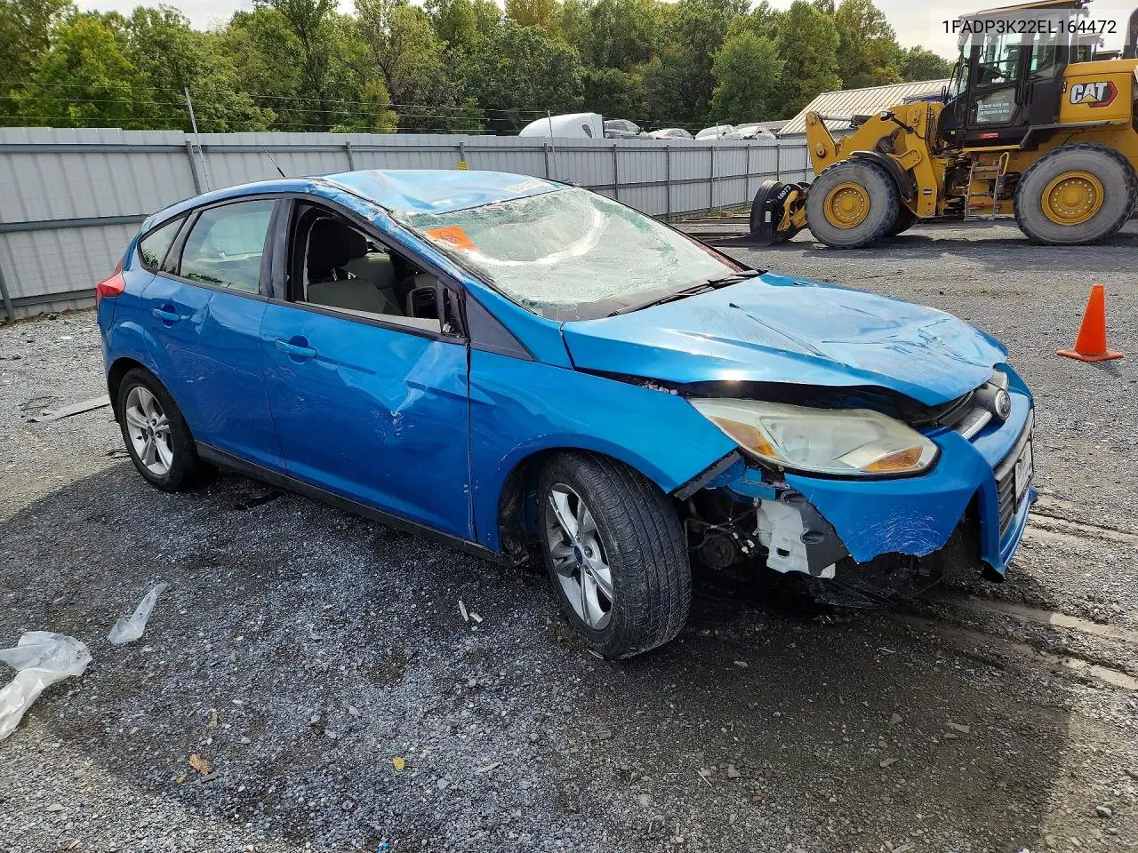 2014 FORD FOCUS VIN 1FADP3K22EL164472 — фото 4