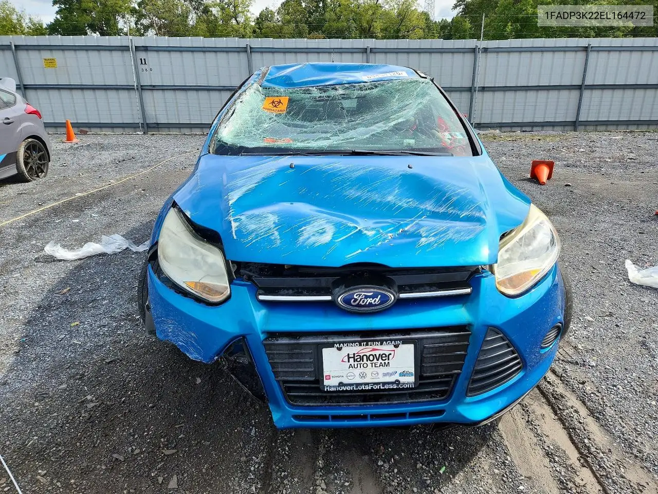 2014 FORD FOCUS VIN 1FADP3K22EL164472 — фото 5