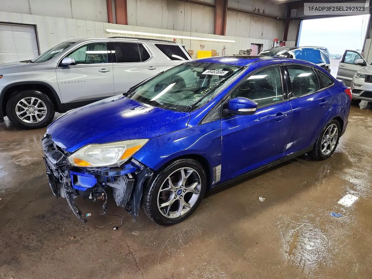 FORD FOCUS 2014, VIN 1FADP3F25EL292523