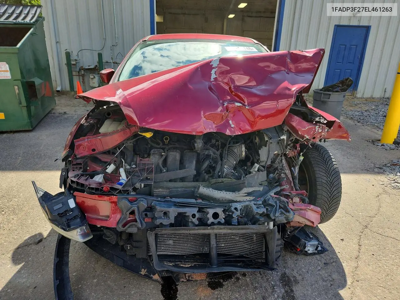 2014 FORD FOCUS VIN 1FADP3F27EL461263 — фото 5