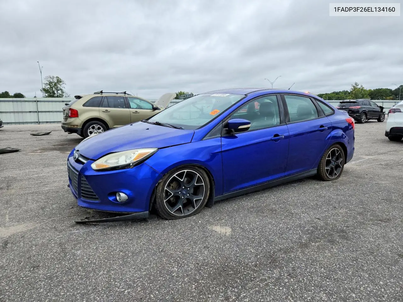 FORD FOCUS 2014, VIN 1FADP3F26EL134160