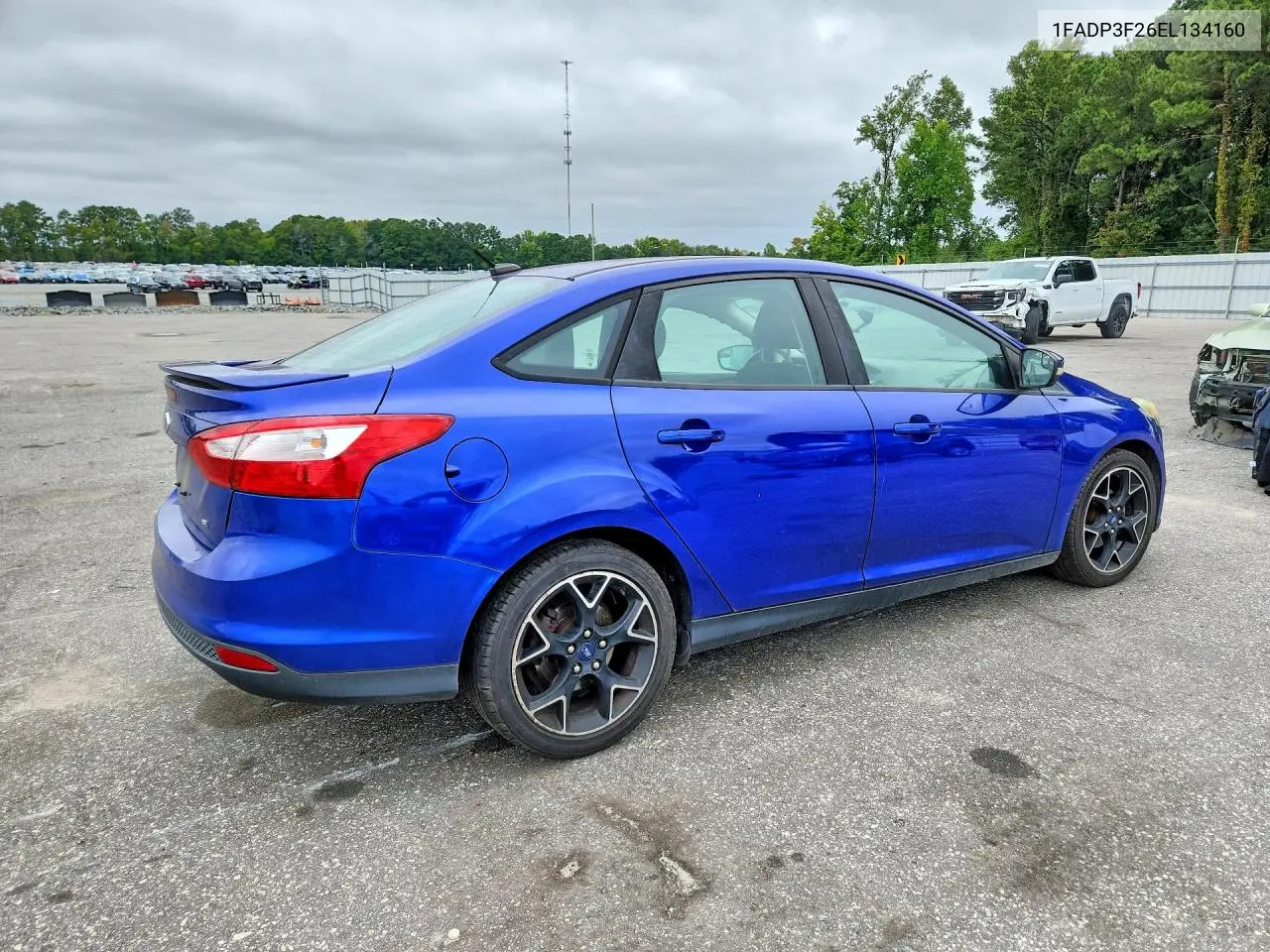 2014 FORD FOCUS VIN 1FADP3F26EL134160 — фото 3