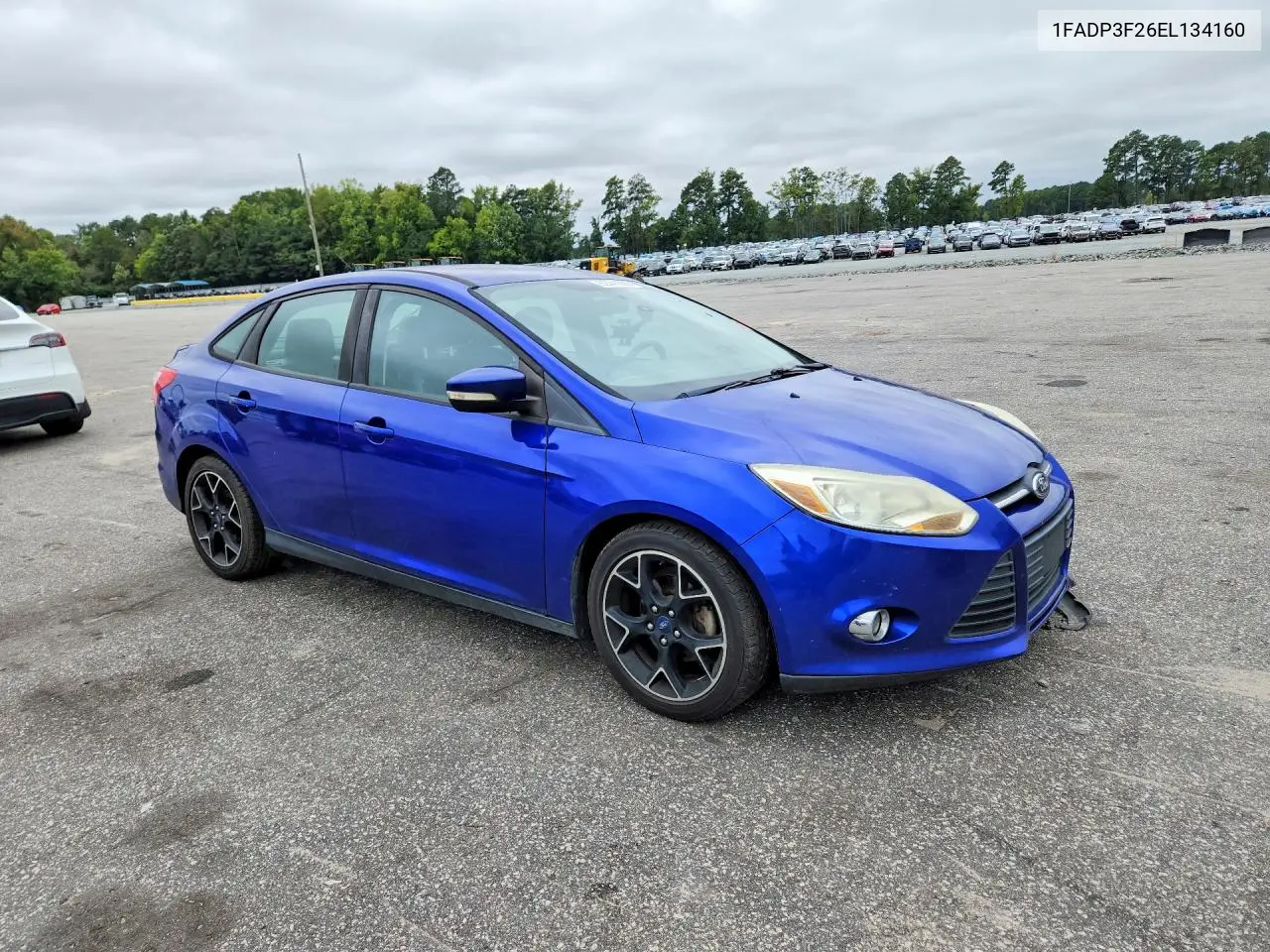 2014 FORD FOCUS VIN 1FADP3F26EL134160 — фото 4