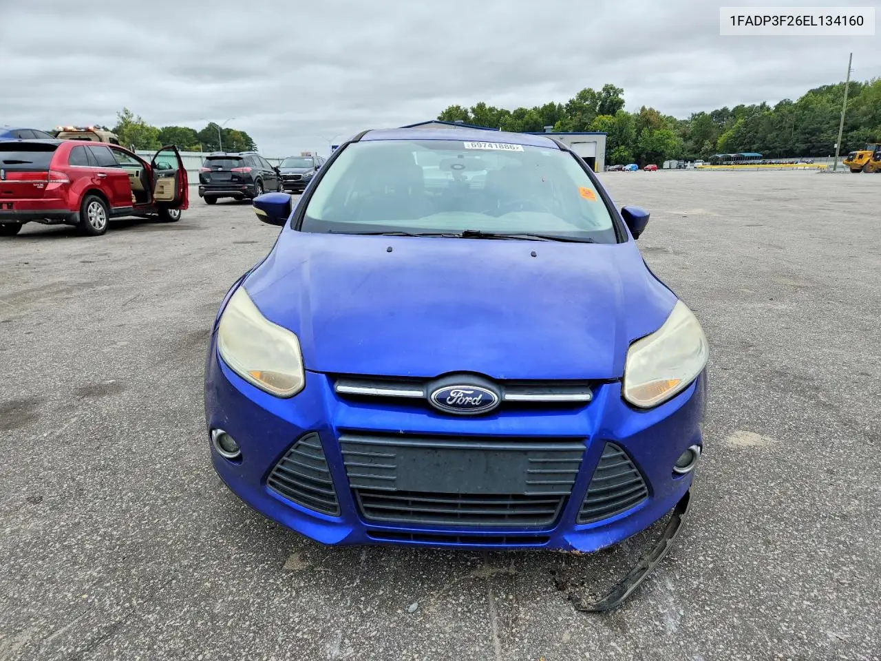 2014 FORD FOCUS VIN 1FADP3F26EL134160 — фото 5