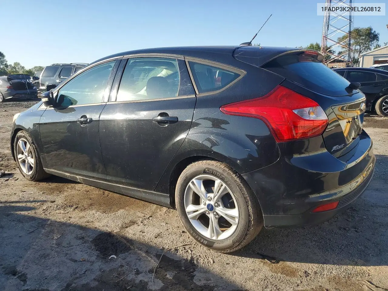 2014 FORD FOCUS VIN 1FADP3K29EL260812 — фото 2