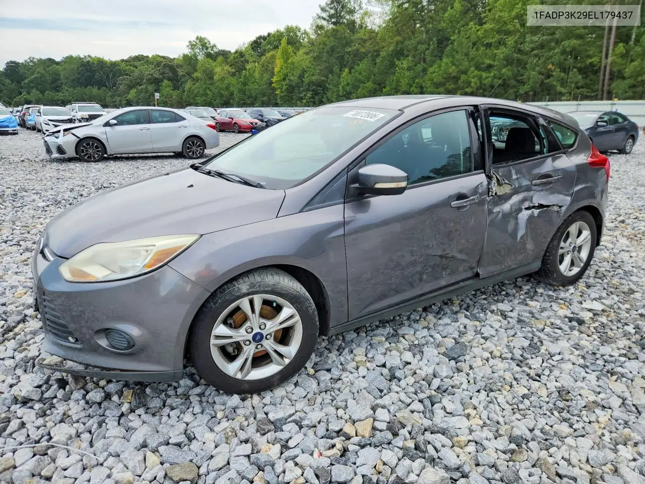 FORD FOCUS 2014, VIN 1FADP3K29EL179437